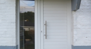 Porte PVC blanc Tilff